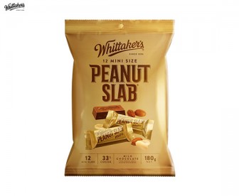 Whittaker's 惠特克 花生坚果牛奶巧克力 迷你独立包装 12粒/包 180克